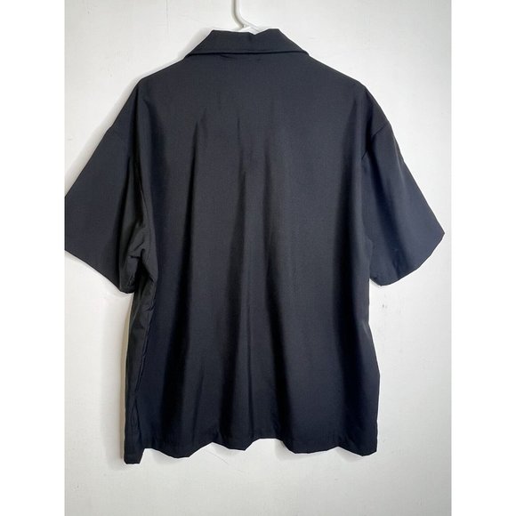 Daddy O's Vintage Sopranos Style Camp Shirt w/ Embroidered Fiddlers Sz XL Button - Picture 5 of 8